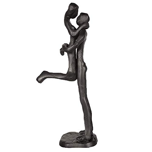 Passionate Love Statue Romantic Metal Ornament Figurine