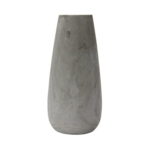 Paulownia Wood Grey Wash Vase