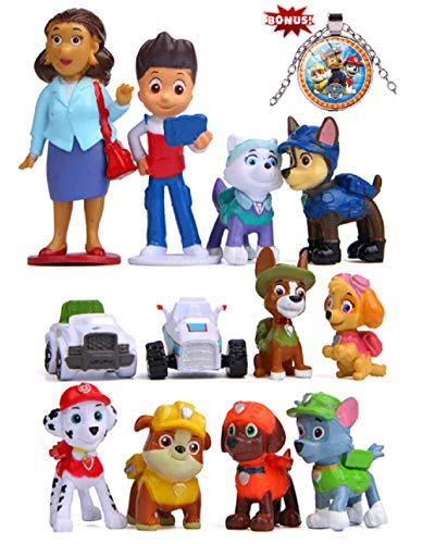 Paw Dog Patrol Cake Toppers