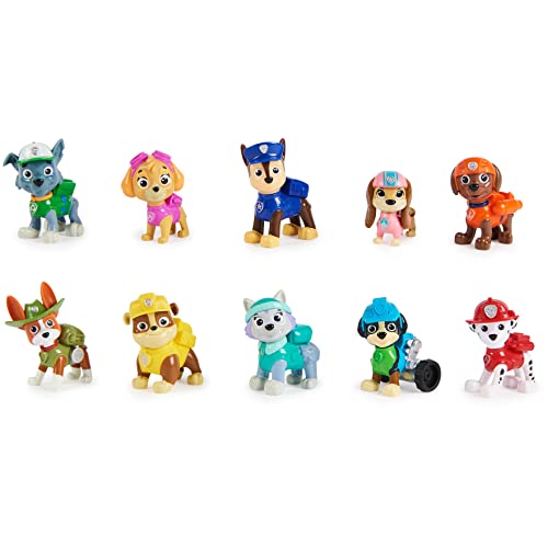 Paw Patrol All Paws On Deck Toy Figures - 10th Anniversary Gift Pack