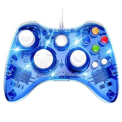 PAWHITS Wired 360 Controller Dual Vibrator Gamepad