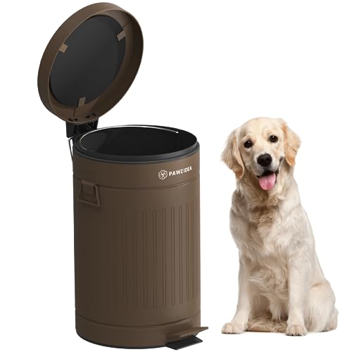 PAWZIDEA Dog Poop Trash Can for Outdoors