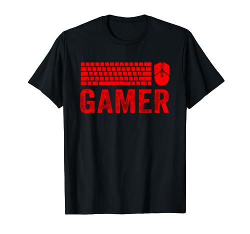 PC Gaming Keyboard Mouse T-Shirt