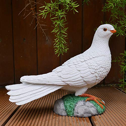 Peace Dove Resin Mascot for Home Decoration