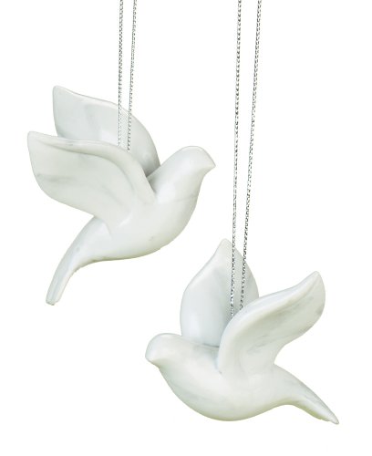 Peaceful Dove Ornament Set