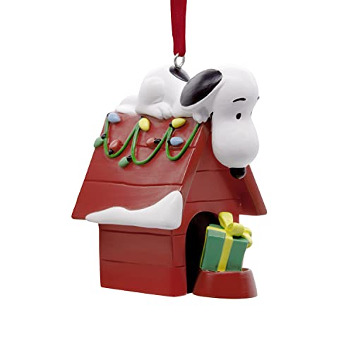 Peanuts Snoopy Holiday Doghouse Christmas Ornament