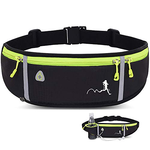 Peicees Fanny Pack with Bottle Holder