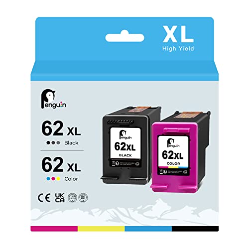 Penguin HP 62XL Remanufactured Printer Ink Cartridge