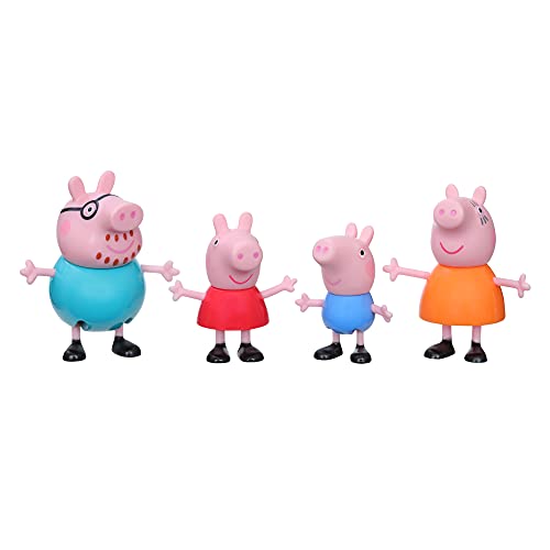 Peppa Pig Family Figure 4-Pack Adventure Toy