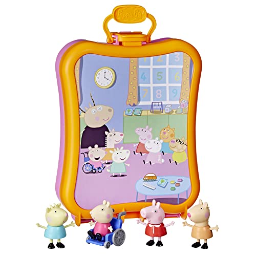 Peppa Pig Peppa's Club Friends Carrying Case Playset