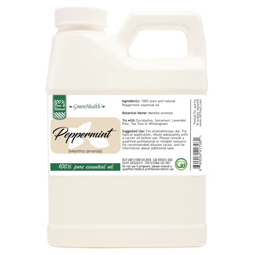 Peppermint Essential Oil 100% Pure - GreenHealth