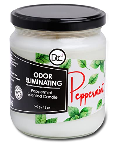 Peppermint Odor Eliminating Candle