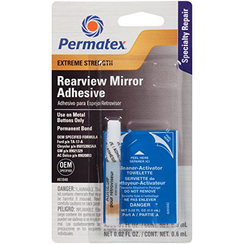 Permatex Extreme Rearview Mirror Adhesive Kit