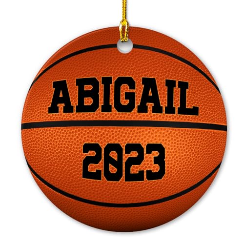 Personalized Basketball Ornament 2022