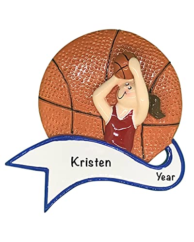 Personalized Basketball Ornaments for Christmas Tree