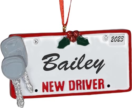 Personalized Car Christmas Ornament