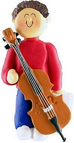 Personalized Cello Music Ornament