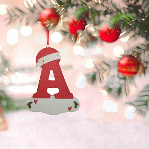 Personalized Christmas 26 Letter Ornaments
