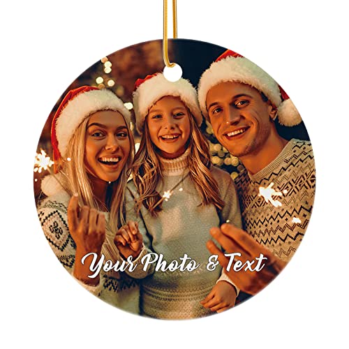 Personalized Christmas Ornaments with Photo