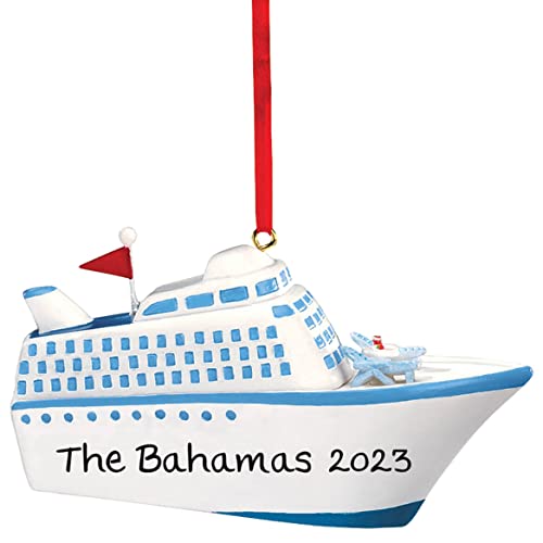 Personalized Cruise Ship Ornament