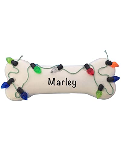 Personalized Dog First Christmas Ornament 2023
