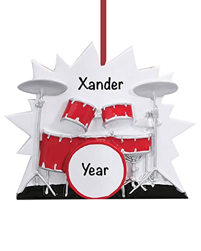Personalized Drummer Ornaments for Christmas Tree 2022