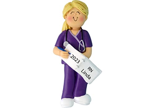 Personalized Nurse Gifts: Nurse Ornament for Christmas