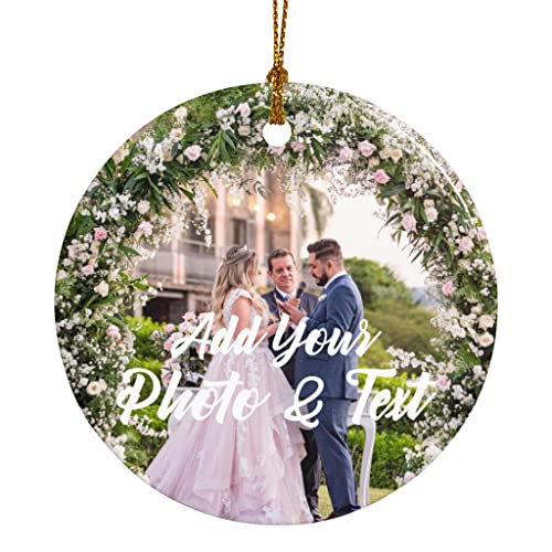 Personalized Photo Christmas Ornaments