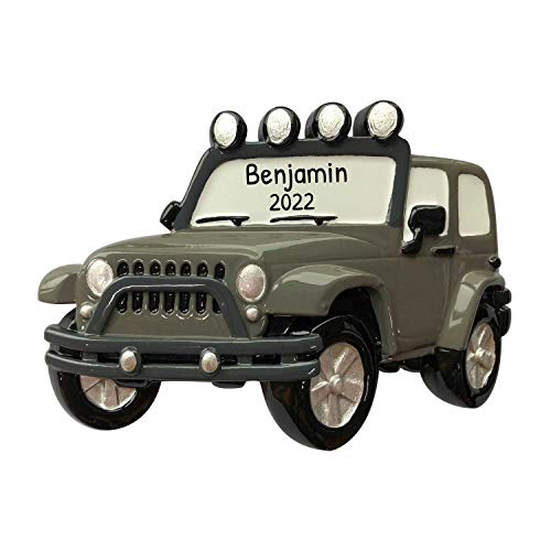 Personalized SUV Ornaments for Christmas Tree