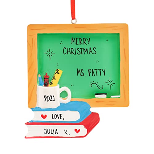 Personalized Teacher Christmas Ornament 2023