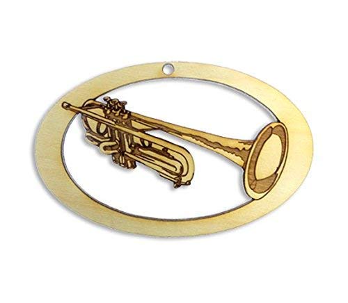 Personalized Trumpet Ornament