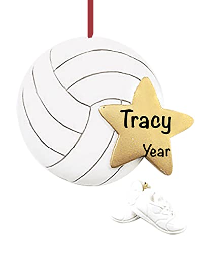 Personalized Volleyball Ornaments for Girls 2022