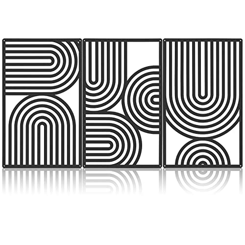 Peryiter Geometric Metal Wall Art Set