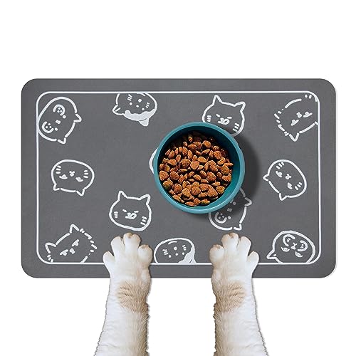 Pet Cat Food Mats for Dog Food Mat