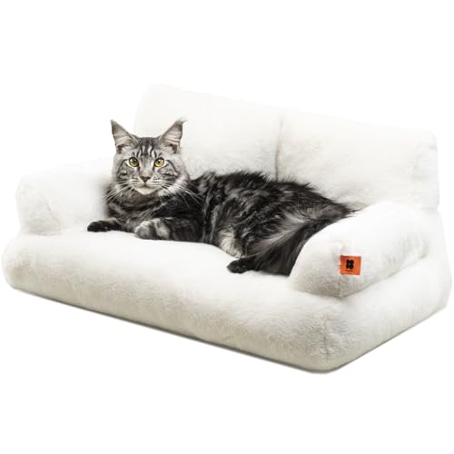 Pet Couch Bed for Dogs & Cats, Washable and Durable, 26×19×13 Inch
