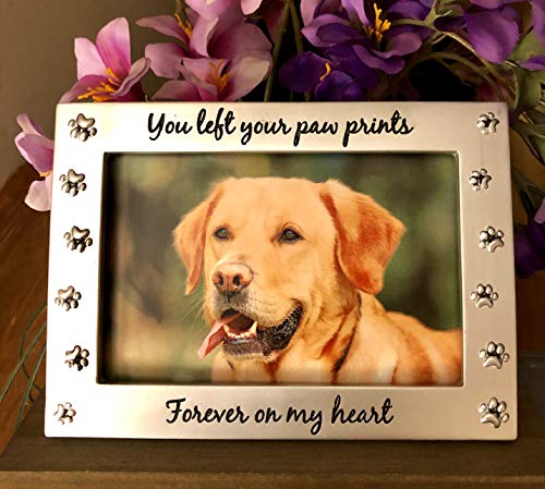Pet Memorial Picture Frame Keepsake for Dog or Cat