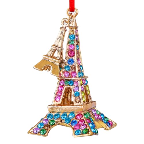 PETCEE Eiffel Tower Christmas Ornaments