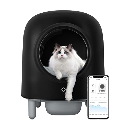 Pettopia Self-Cleaning Cat Litter Box