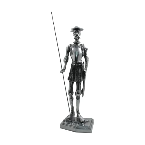 Pewter Don Quixote Sculpture