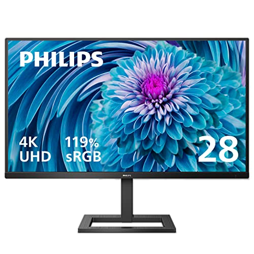 PHILIPS 28" Frameless Monitor, 4K UHD 3840x2160 IPS