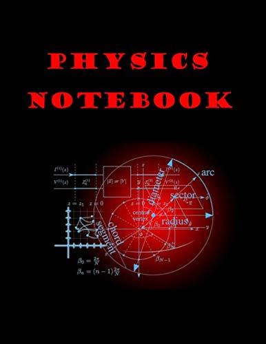 Physics Notebook for Students: 8.5x11, 110 Blank Writing Pages