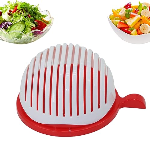 PICKZO Salad Cutter Bowl: Quick and Efficient Vegetable Chopper