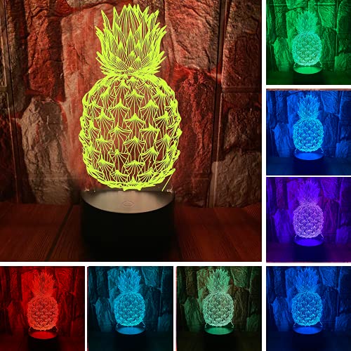 Pineapple 3D LED Night Light
