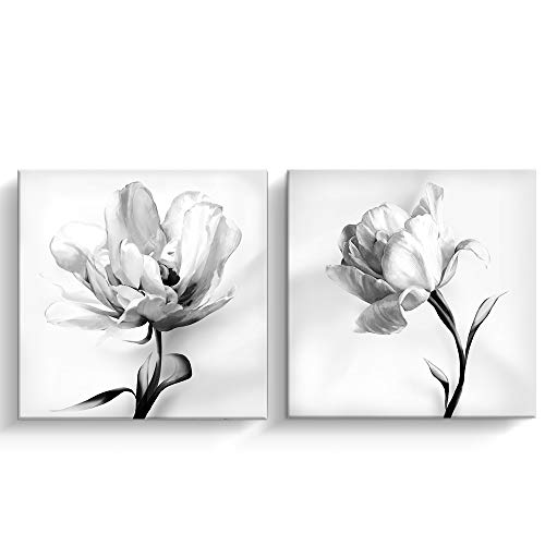 Pinetree Art Black and White Canvas Wall Art