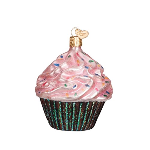 Pink Chocolate Cupcake Ornament