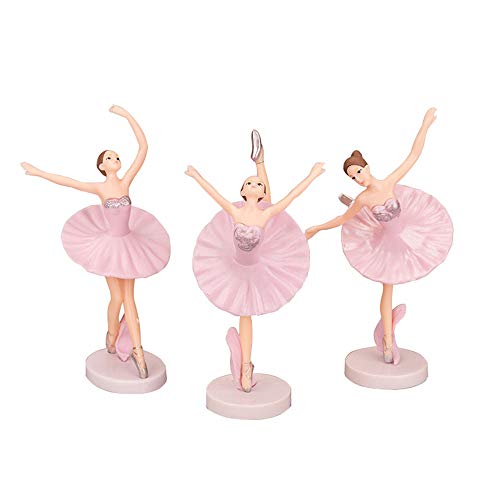 Pink Dancing Girl Ballerina Statues