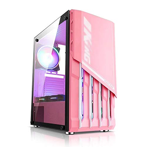 Pink Desktop Computer Case