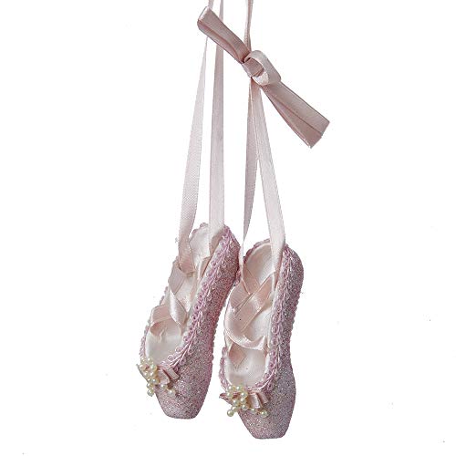 Pink Glitter Ballet Shoes Ornament