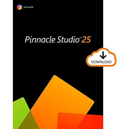 Pinnacle Studio 25 | Video Editing & Screen Recording Software [PC Download] [Old Version]
