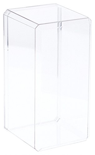 Pioneer Plastics Clear Acrylic Beveled Edge Display Case